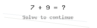 Math Challenge